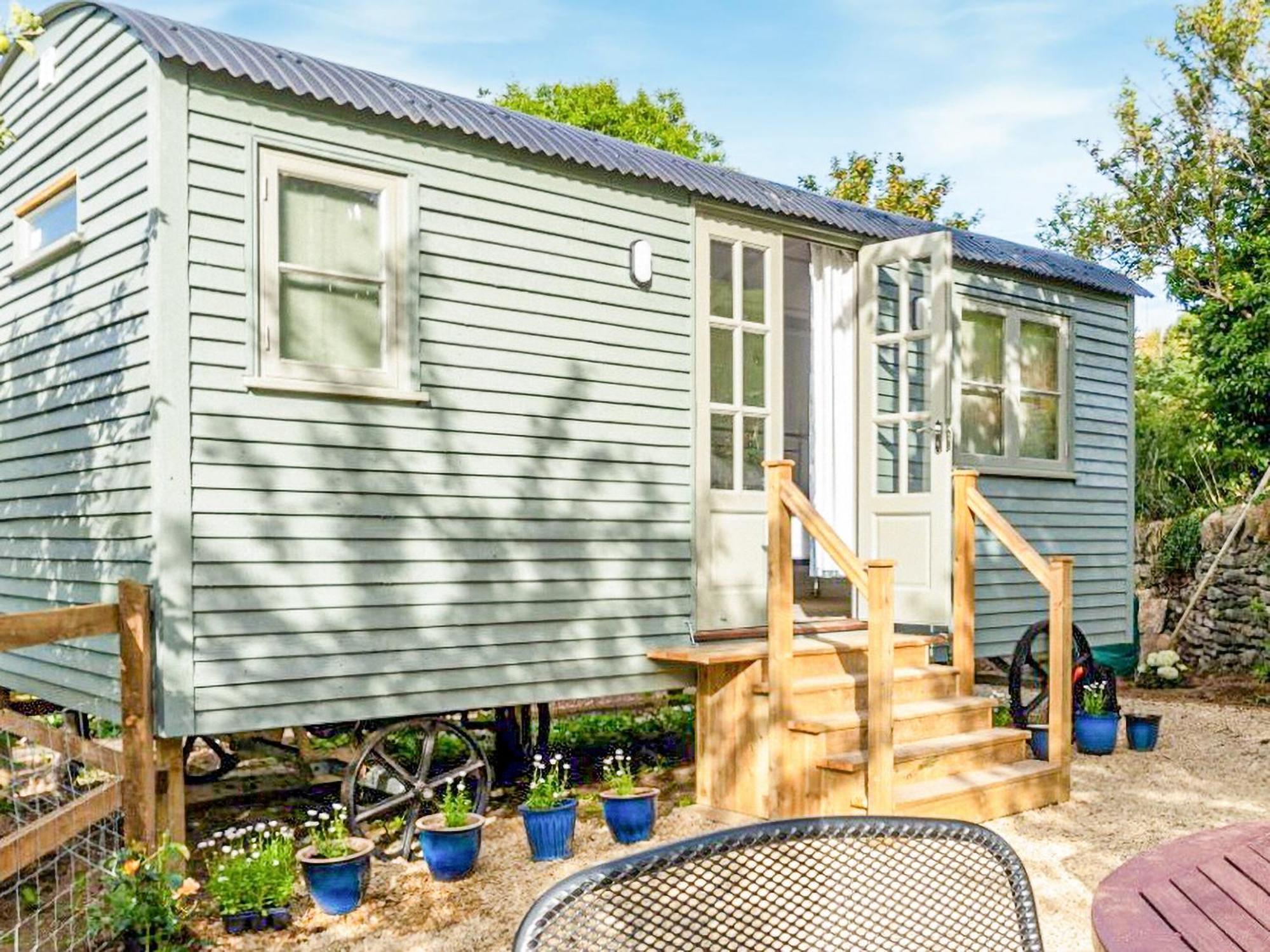 Fig Tree Shepherds Hut 브리드포트 외부 사진